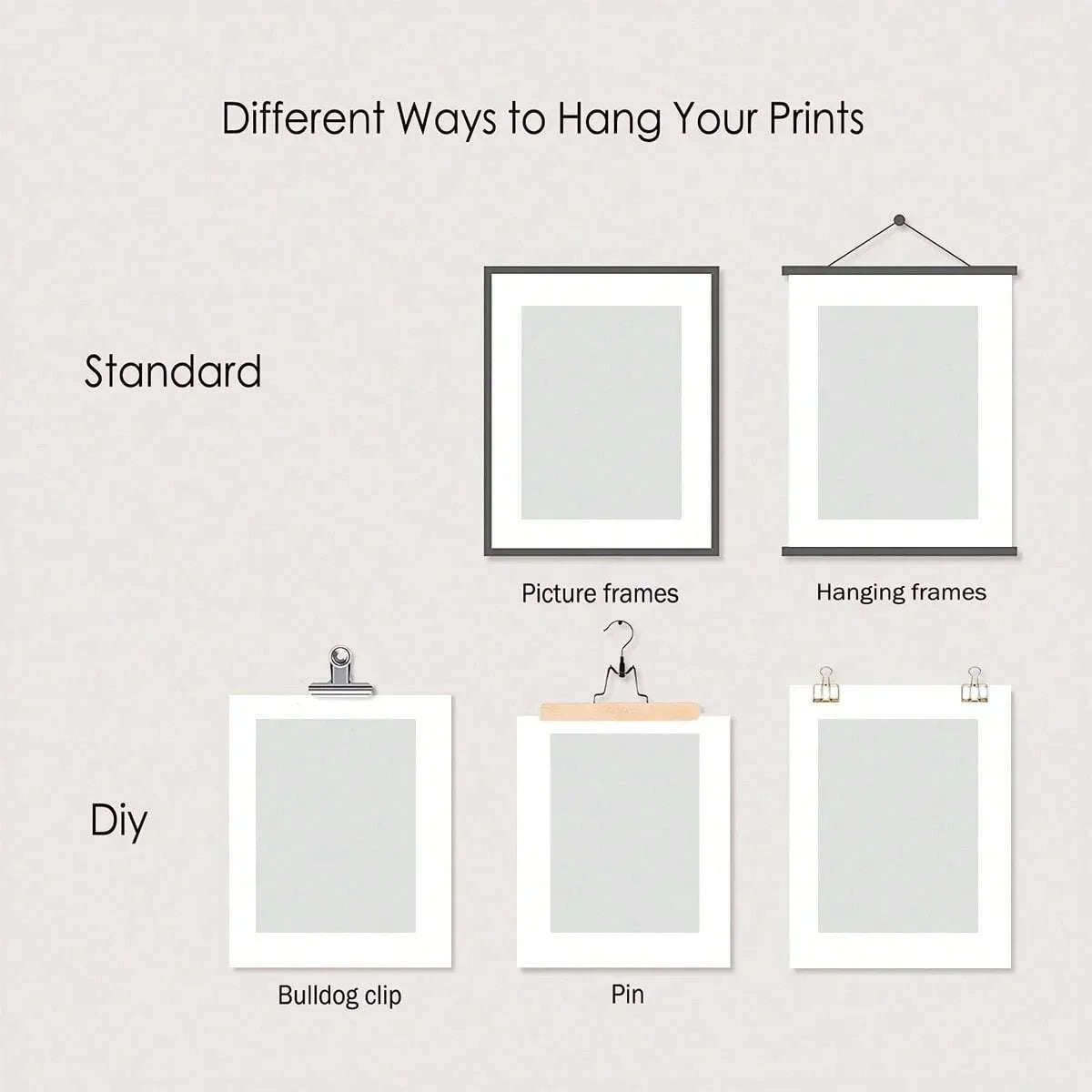 Artwork - Abstract Triptych Line Art – Set of 3 Canvas Prints