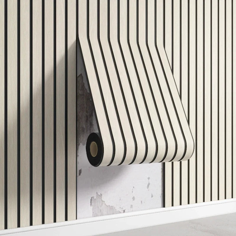 Wallcovering - Modern 3D Grid Wall Panels – Self-Adhesive Waterproof Wallpaper