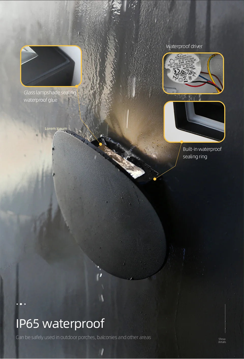 Lighting -LED Wall Sconce Light – Modern Decorative Lighting