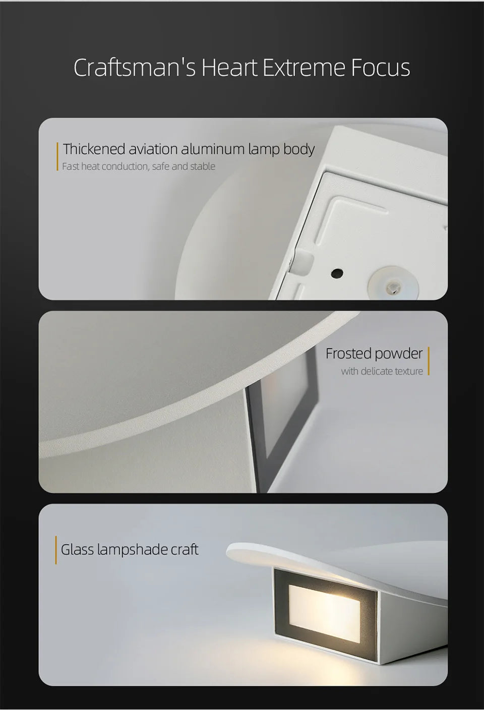 Lighting -LED Wall Sconce Light – Modern Decorative Lighting