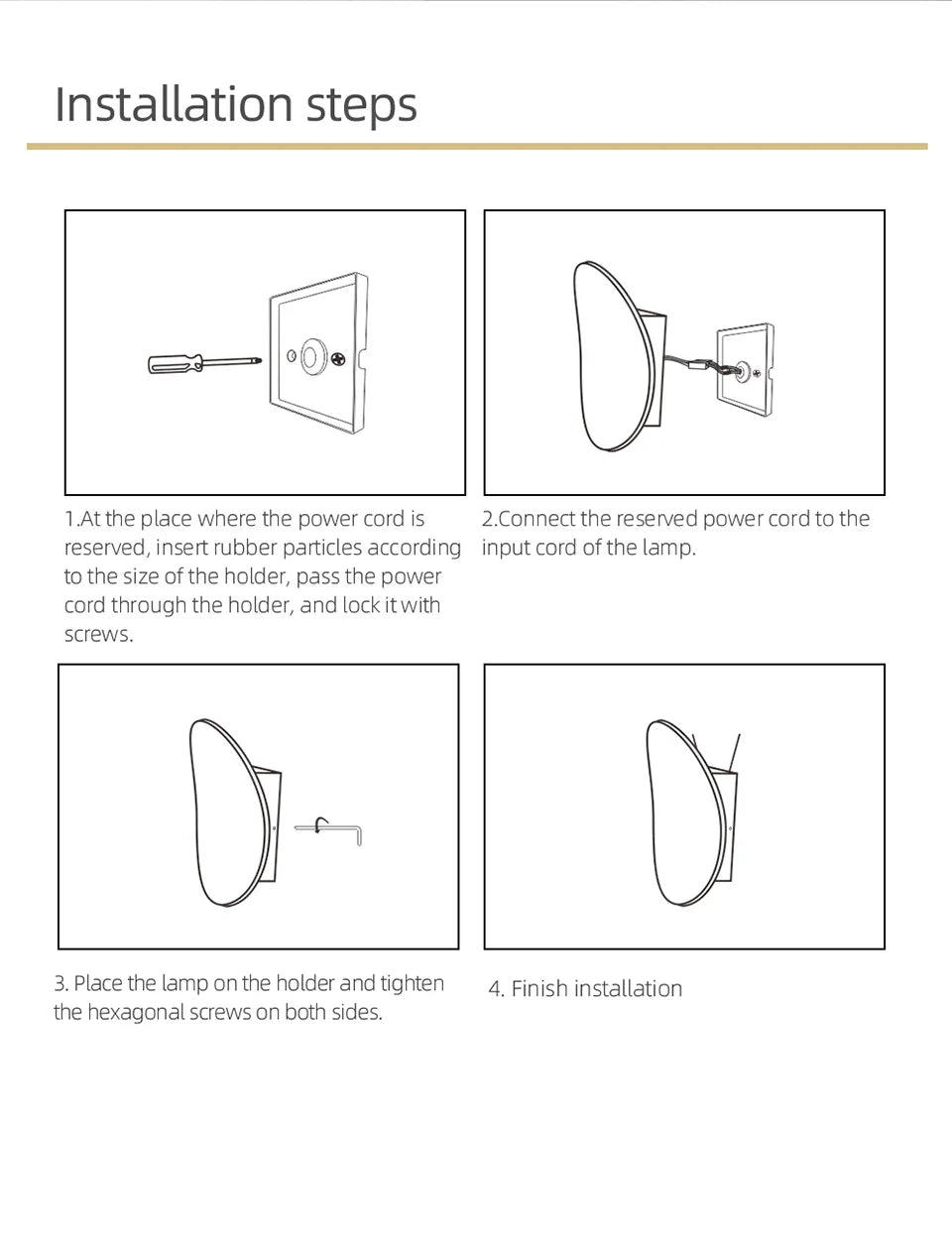 Lighting -LED Wall Sconce Light – Modern Decorative Lighting
