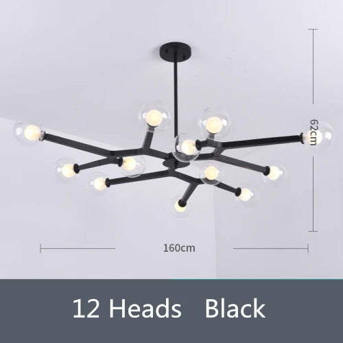 Lighting - Luxury Gold Tree Branch Chandelier