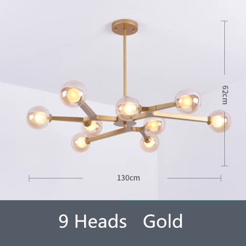 Lighting - Luxury Gold Tree Branch Chandelier