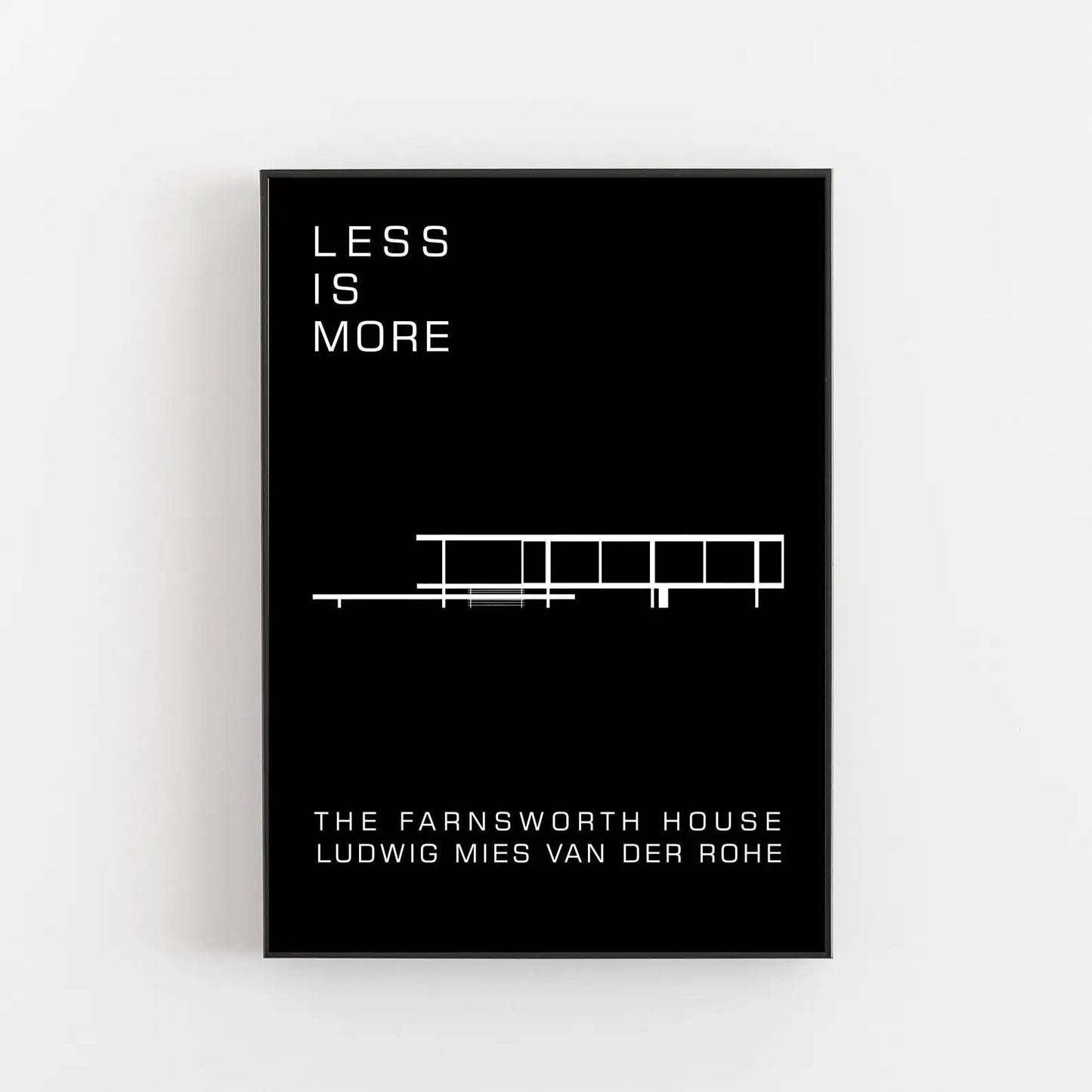 Artwork - Bauhaus Posters – Ludwig Mies van der Rohe Canvas Prints