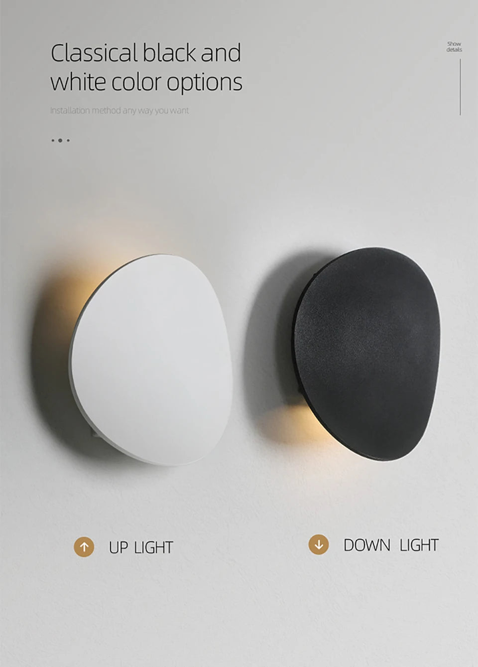 Lighting -LED Wall Sconce Light – Modern Decorative Lighting