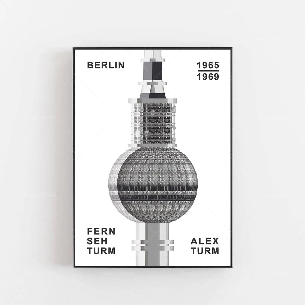 Artwork - Bauhaus Posters – Ludwig Mies van der Rohe Canvas Prints