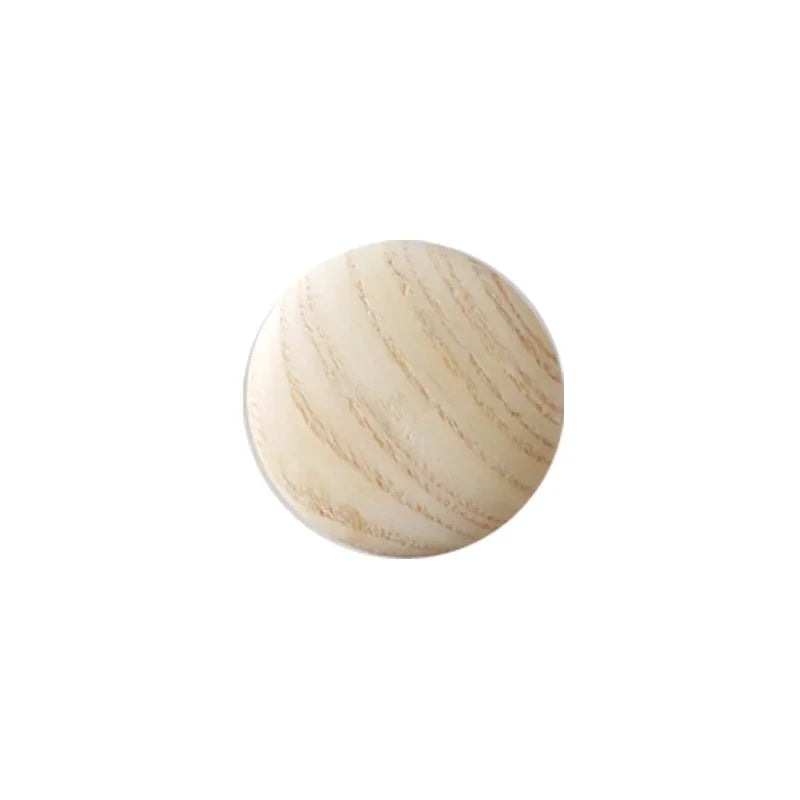 Home Decor - Decorative Wooden Coat Rack – Round Mushroom Wall Hooks