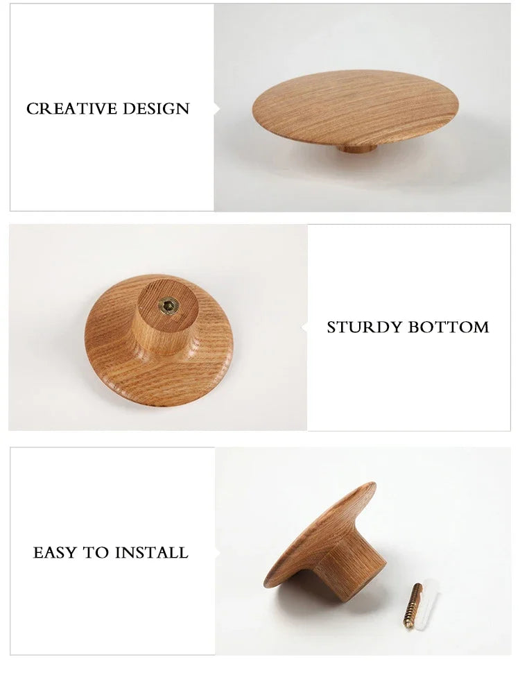 Home Decor - Decorative Wooden Wall Hook Rack