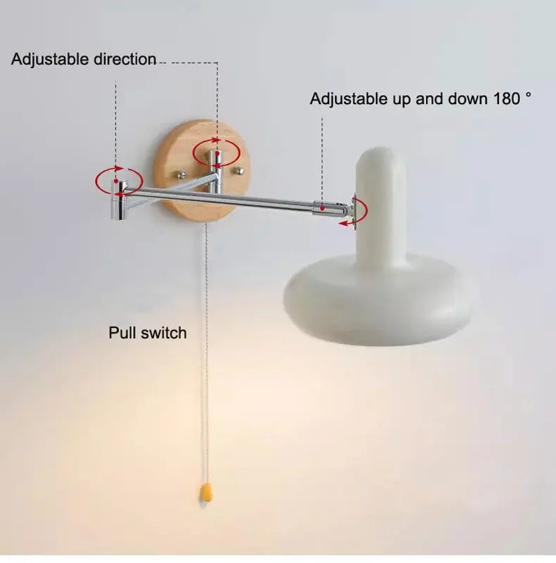 Lighting - Bauhaus Wind Rocker Arm Wall Lamp
