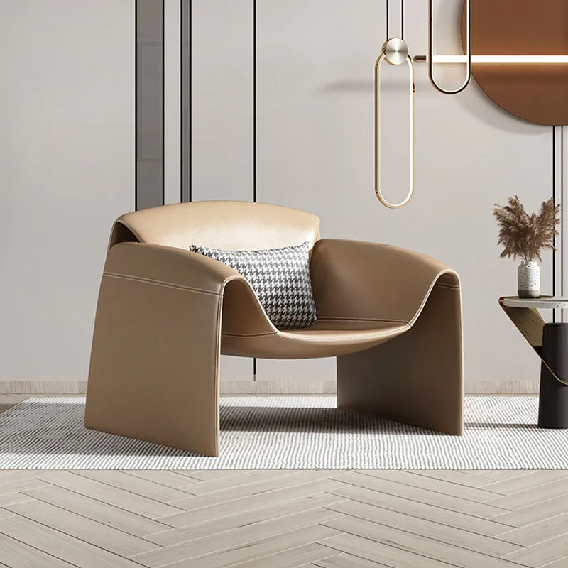Home Decor - MOMO Crab Chair Single Chair Living Room Light Luxury Italian Minimalist High-end Creative Leisure Single Designer Sofa Chair