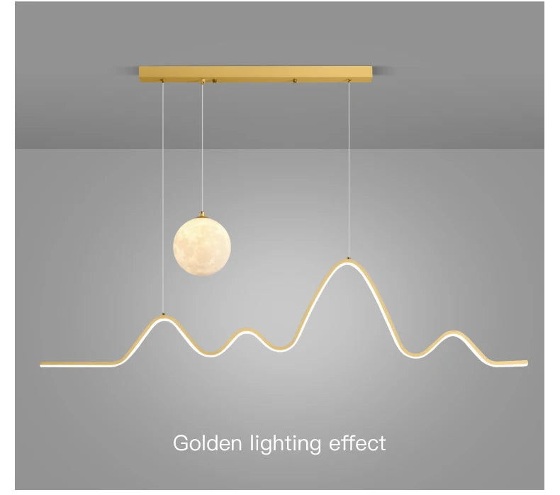 Lighting - Designer LED Chandelier – Modern Creative Ceiling Pendant Light