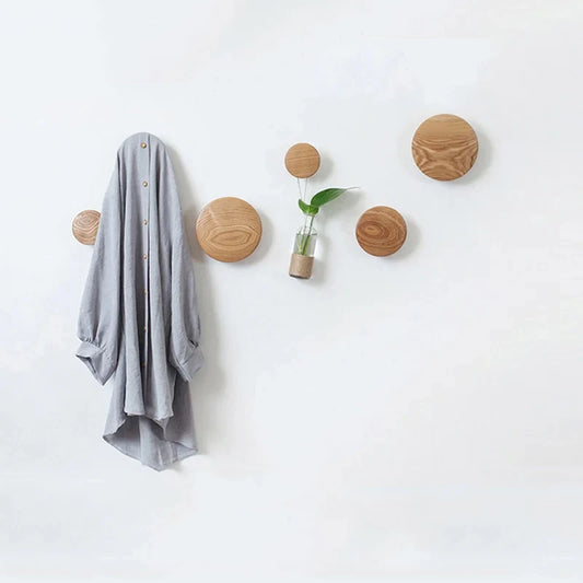 Home Decor - Decorative Wooden Wall Hook Rack
