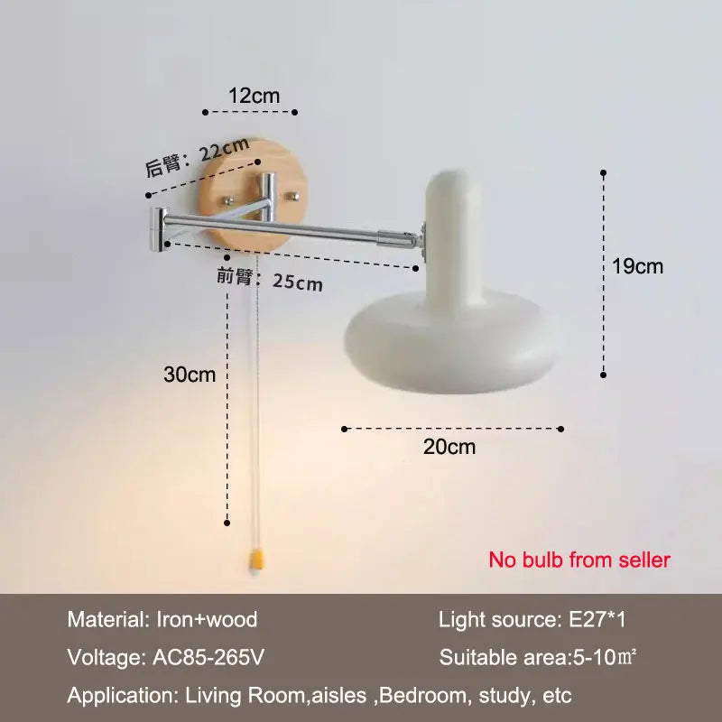 Lighting - Bauhaus Wind Rocker Arm Wall Lamp