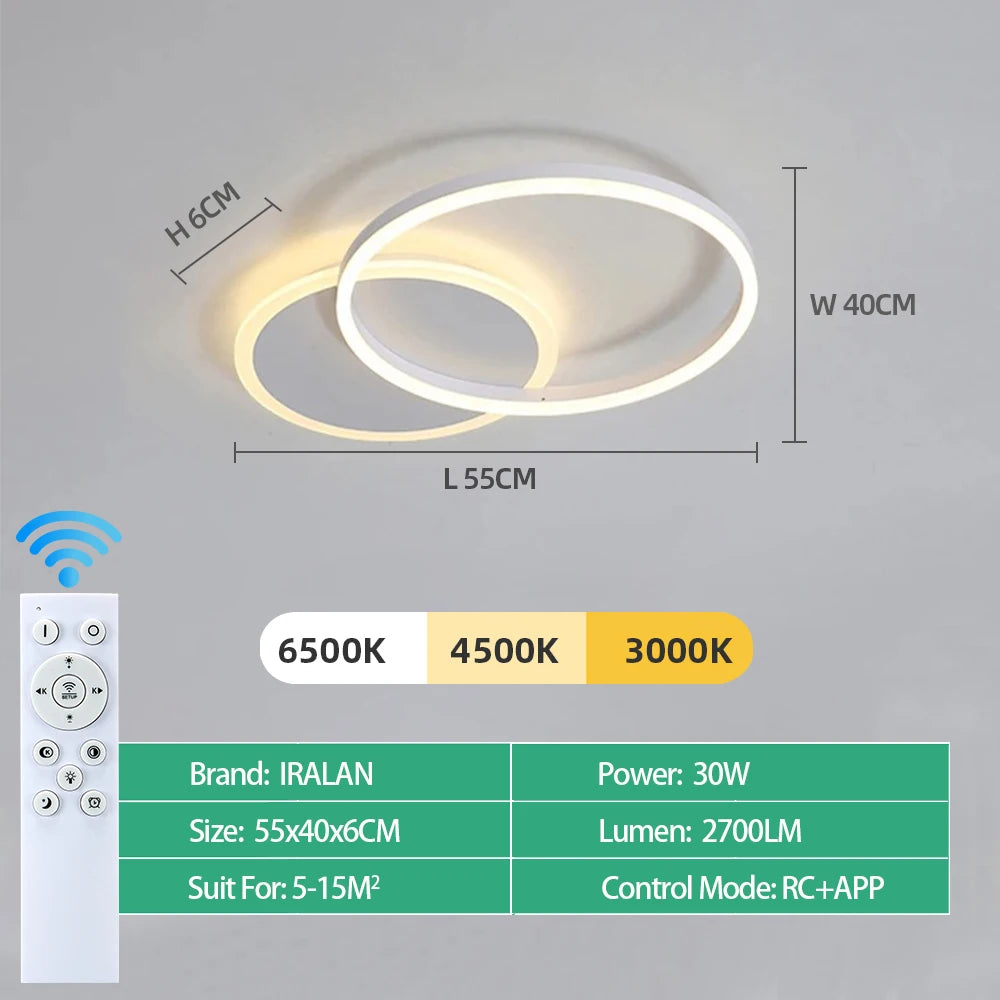 Lighting - Lustre Ceiling Chandelier Dimmable Ceiling Lamp LED Pendant Light Decoration Lamps for Living Study Room Bedroom Indoor Lighting