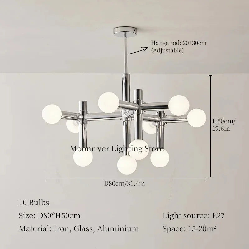 Lighting - Bauhaus Glass Pendant Lamp