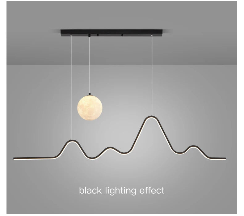Lighting - Designer LED Chandelier – Modern Creative Ceiling Pendant Light