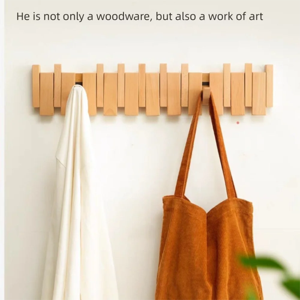 Home Decor - Piano Key Wall Coat Rack