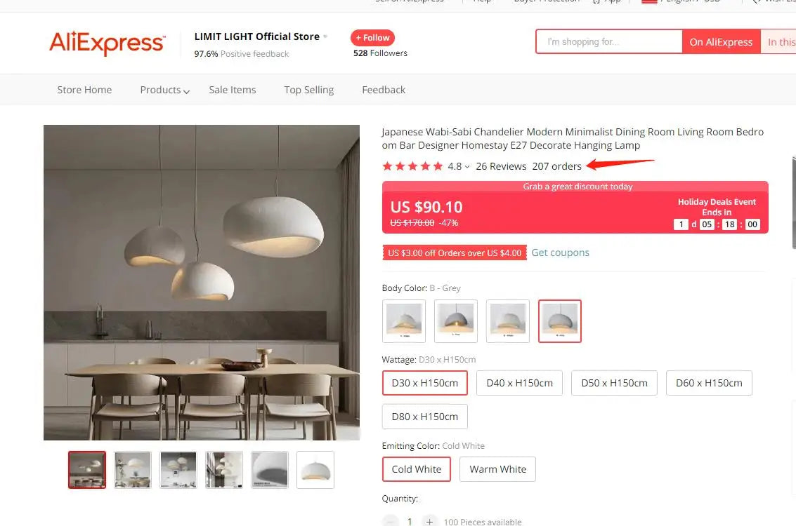 Lighting - Nordic Wabi Sabi Pendant Lamps Dining Room Lighting Modern Living Room Bedroom LED Ceiling Chandelier Loft Lustre Hanging Lights