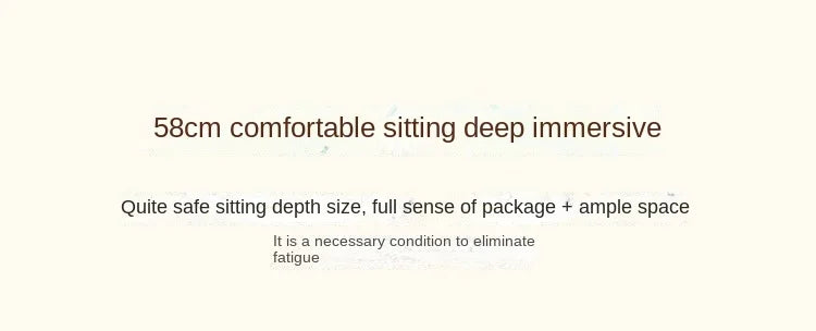 Home Decor - MOMO Lazy Person Sofa Bedroom Balcony Caterpillar Sofa Chair Influencer Small Sofa Lying Single Tatami
