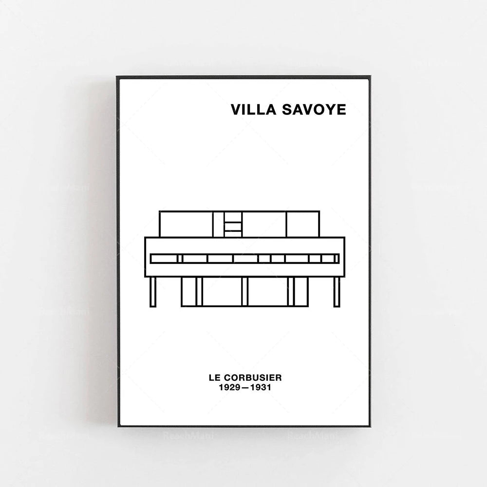 Artwork - Bauhaus Posters – Ludwig Mies van der Rohe Canvas Prints