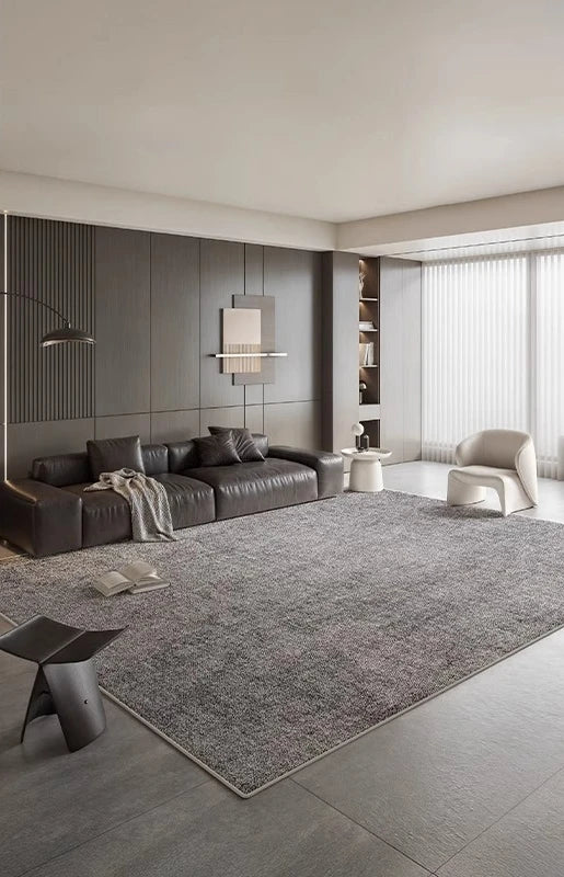 Rug - Modern Scandi Area Rug, Spill-Proof Easy Clean Carpet for Living Room and Bedroom, Plush Sofa Mat with Non-Slip Backing