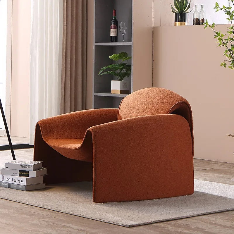 Home Decor - MOMO Crab Chair Single Chair Living Room Light Luxury Italian Minimalist High-end Creative Leisure Single Designer Sofa Chair