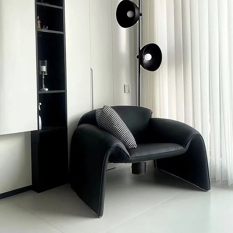 Home Decor - MOMO Crab Chair Single Chair Living Room Light Luxury Italian Minimalist High-end Creative Leisure Single Designer Sofa Chair