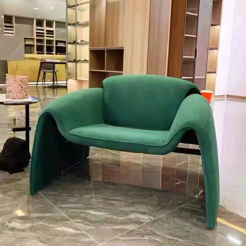 Home Decor - MOMO Crab Chair Single Chair Living Room Light Luxury Italian Minimalist High-end Creative Leisure Single Designer Sofa Chair