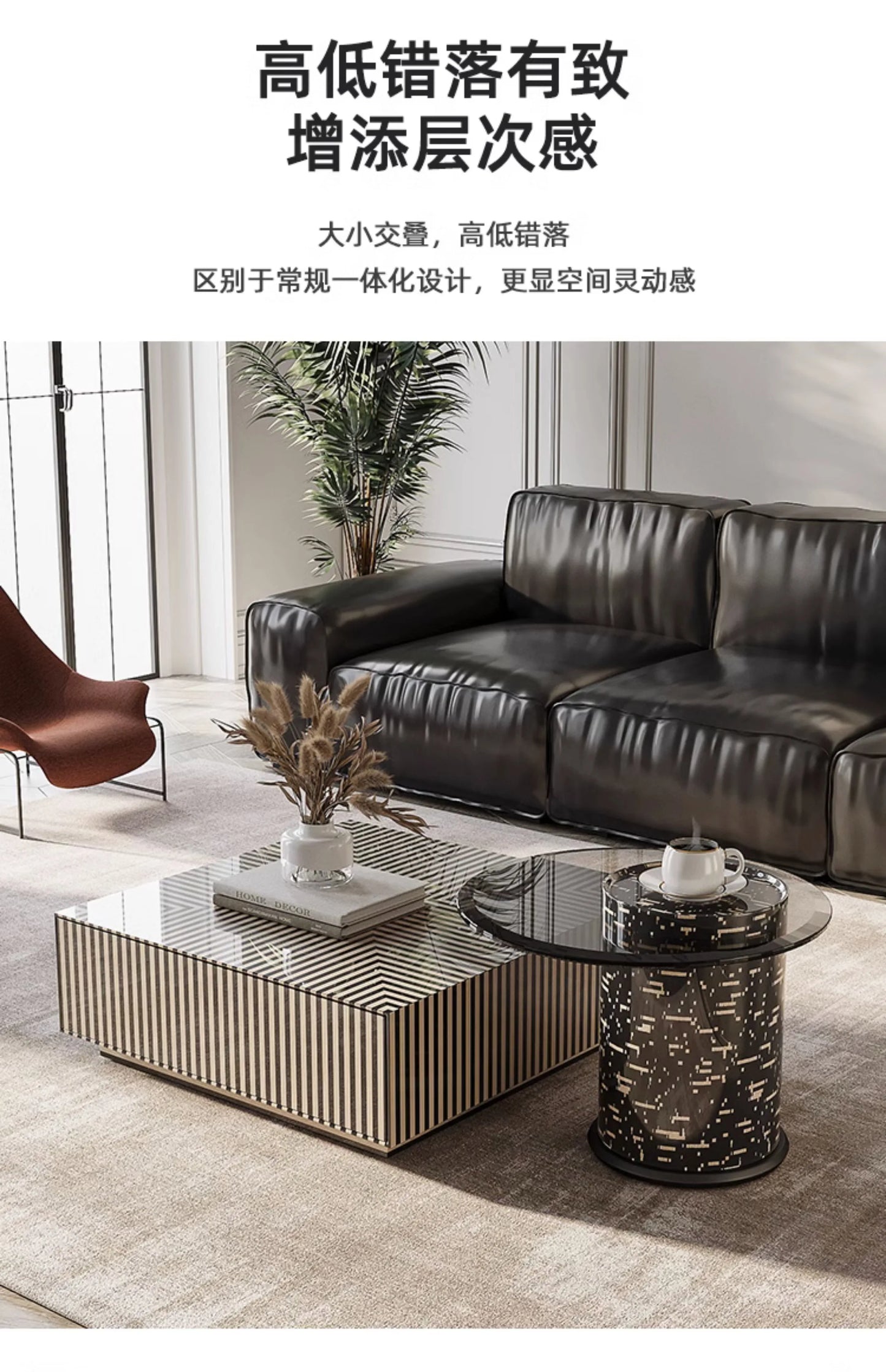 Home Decor - Luxury Marble Coffee Table
