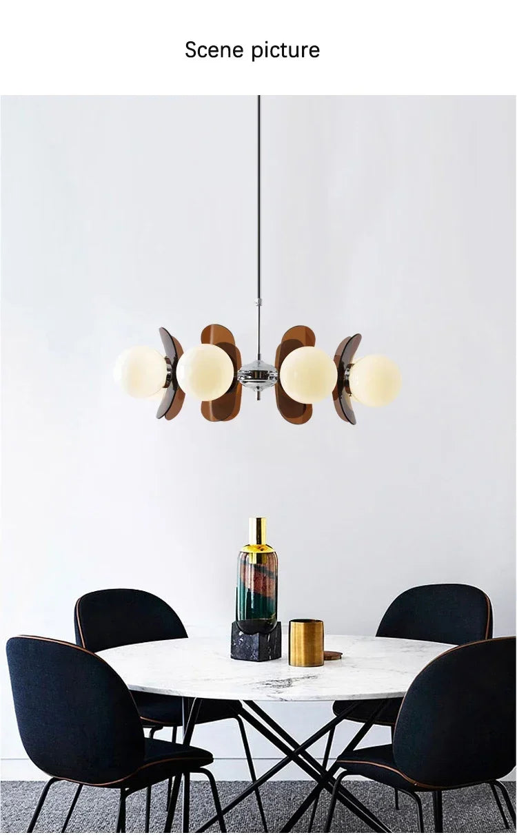 Lighting -  Wabi-Sabi Magic Bean Chandelier