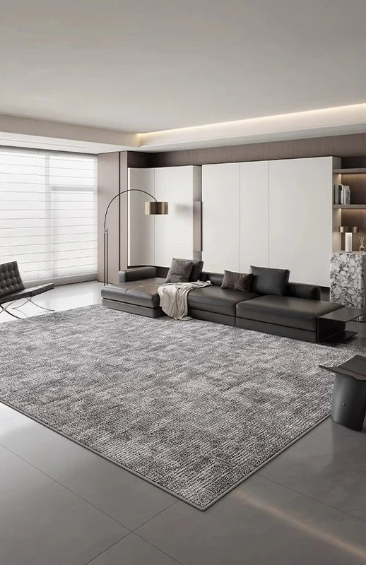 Rug - Modern Scandi Area Rug, Spill-Proof Easy Clean Carpet for Living Room and Bedroom, Plush Sofa Mat with Non-Slip Backing
