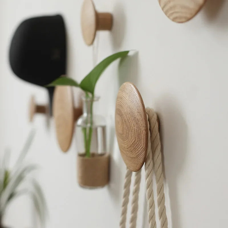 Home Decor - Decorative Wooden Wall Hook Rack