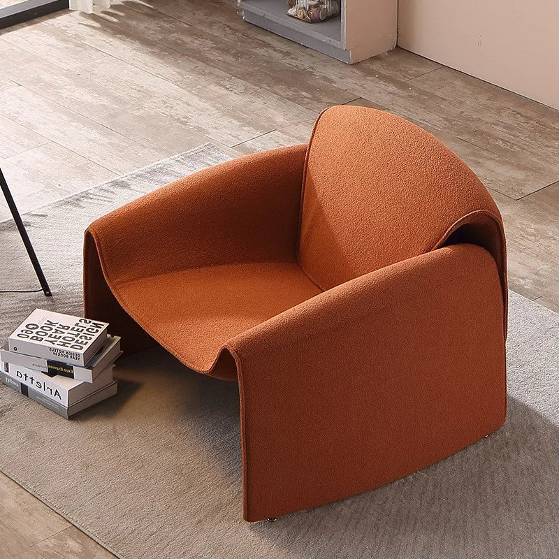 Home Decor - MOMO Crab Chair Single Chair Living Room Light Luxury Italian Minimalist High-end Creative Leisure Single Designer Sofa Chair