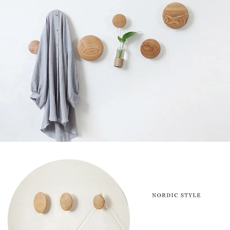 Home Decor - Decorative Wooden Wall Hook Rack