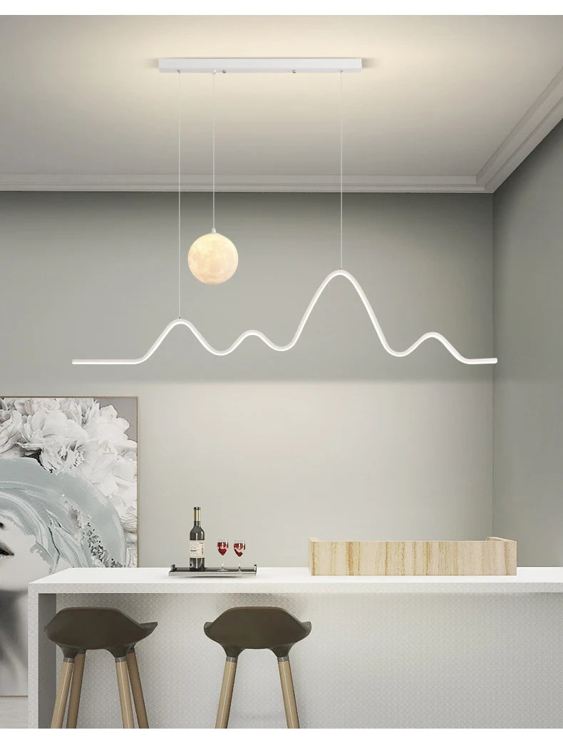 Lighting - Designer LED Chandelier – Modern Creative Ceiling Pendant Light