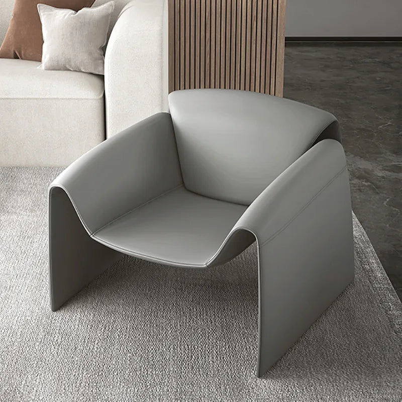 Home Decor - MOMO Crab Chair Single Chair Living Room Light Luxury Italian Minimalist High-end Creative Leisure Single Designer Sofa Chair
