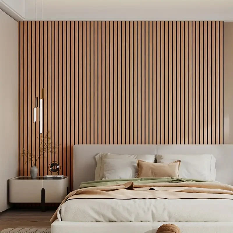 Wallcovering - Modern 3D Grid Wall Panels – Self-Adhesive Waterproof Wallpaper