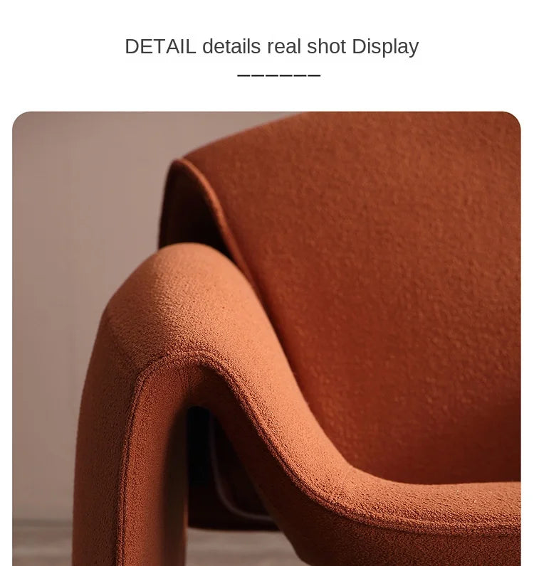 Home Decor - MOMO Crab Chair Single Chair Living Room Light Luxury Italian Minimalist High-end Creative Leisure Single Designer Sofa Chair