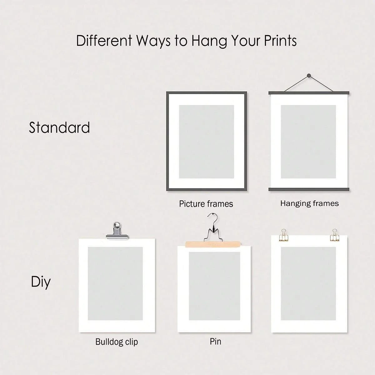 Artwork - Abstract Minimalist Golden Triptych Wall Art – Set of 3 Canvas Prints