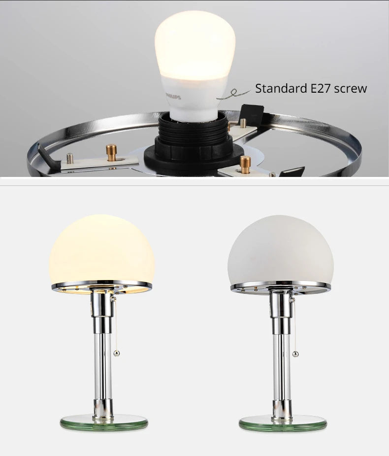 Lighting - Bauhaus Danish Designer Table Lamp