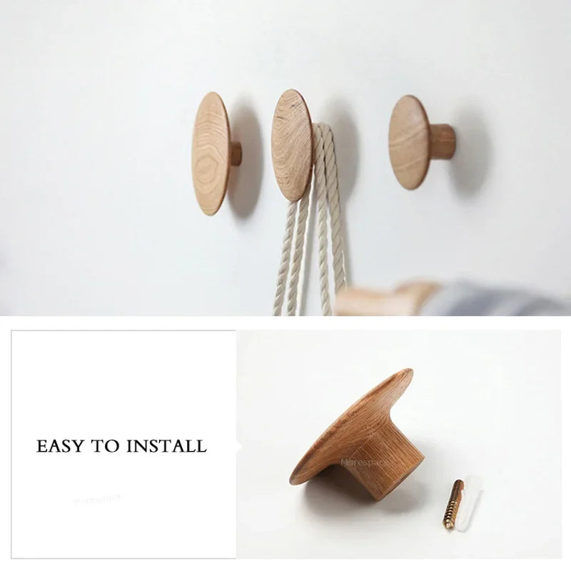 Home Decor - Decorative Wooden Wall Hook Rack