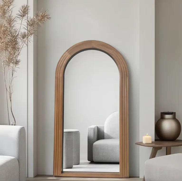 Home Decor - Mirror Large Arch Full-Length – Solid Wood Frame