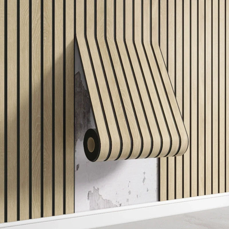 Wallcovering - Modern 3D Grid Wall Panels – Self-Adhesive Waterproof Wallpaper