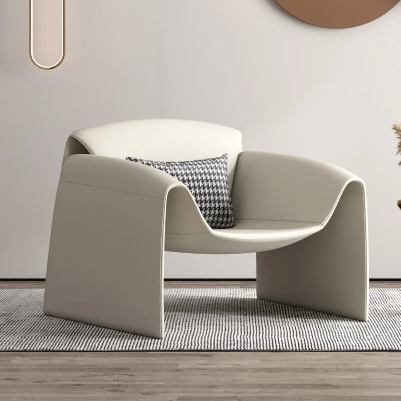 Home Decor - MOMO Crab Chair Single Chair Living Room Light Luxury Italian Minimalist High-end Creative Leisure Single Designer Sofa Chair