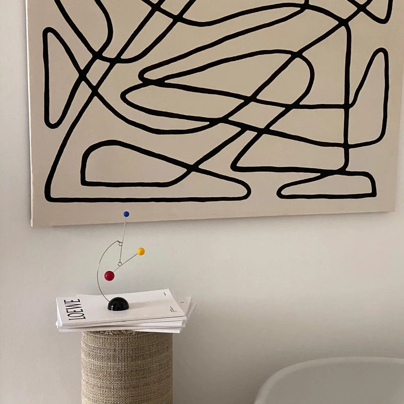 Home Decor - Calder-Inspired Desk Mobile