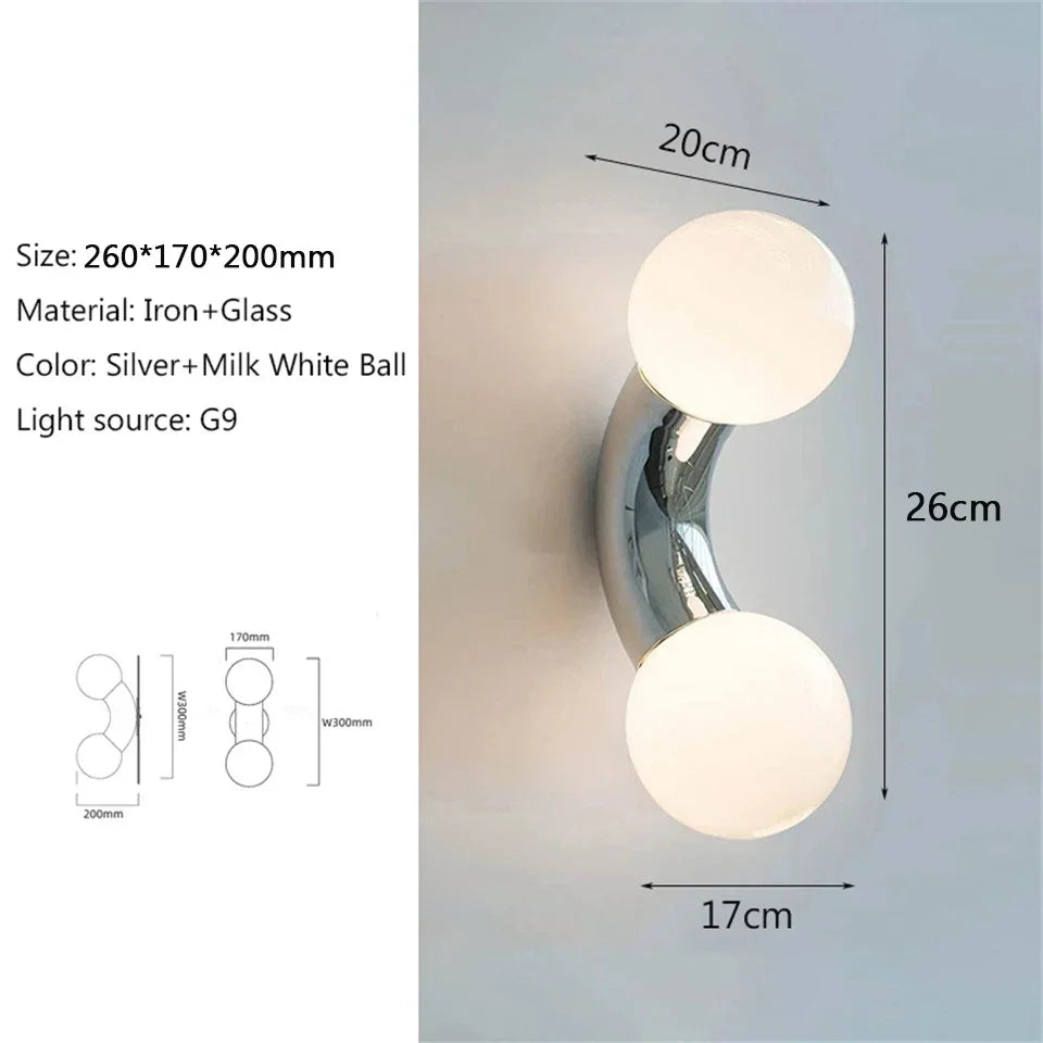 Lighting - Bauhaus Glass Pendant Lamp