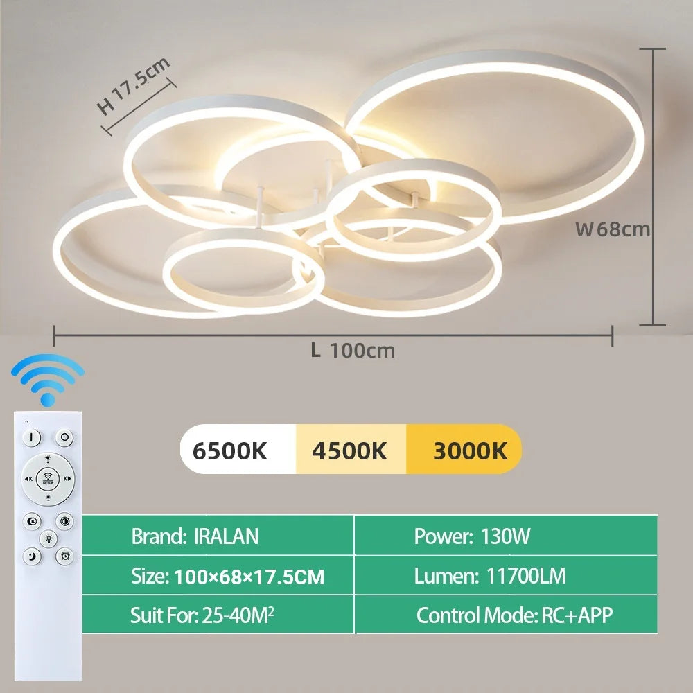 Lighting - Lustre Ceiling Chandelier Dimmable Ceiling Lamp LED Pendant Light Decoration Lamps for Living Study Room Bedroom Indoor Lighting