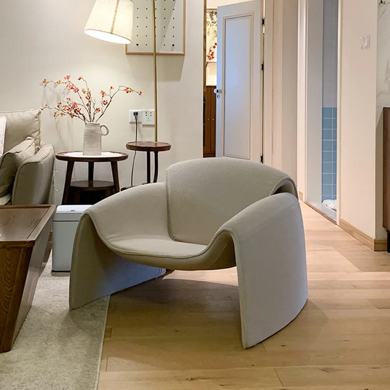 Home Decor - MOMO Crab Chair Single Chair Living Room Light Luxury Italian Minimalist High-end Creative Leisure Single Designer Sofa Chair
