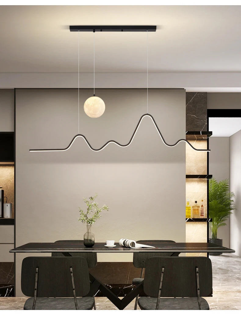 Lighting - Designer LED Chandelier – Modern Creative Ceiling Pendant Light