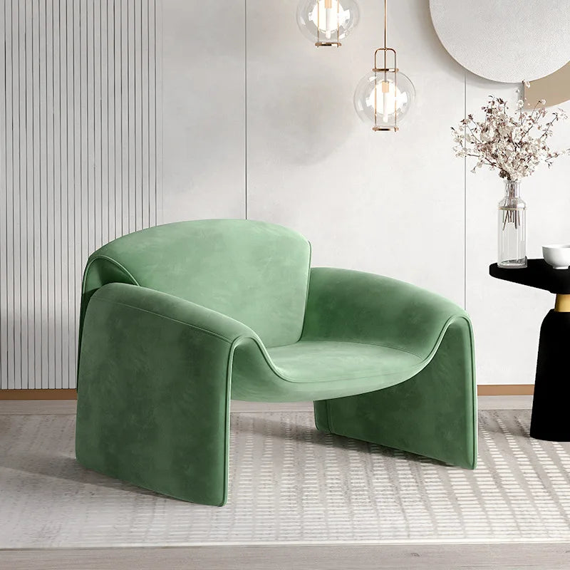 Home Decor - MOMO Crab Chair Single Chair Living Room Light Luxury Italian Minimalist High-end Creative Leisure Single Designer Sofa Chair